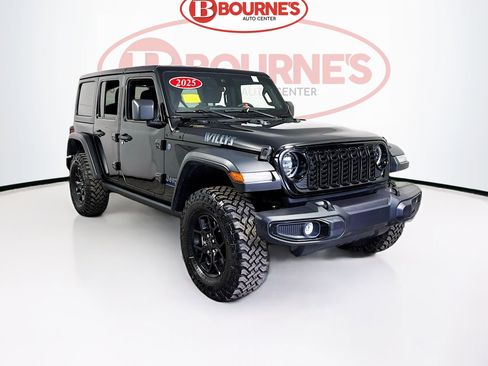 Used 2025 Jeep Wrangler Unlimited Sport S 4xe image 1