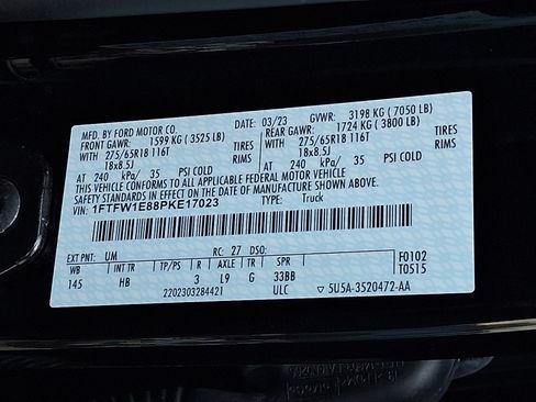 Certified 2023 Ford F150 Lariat AWD/4WD image 27