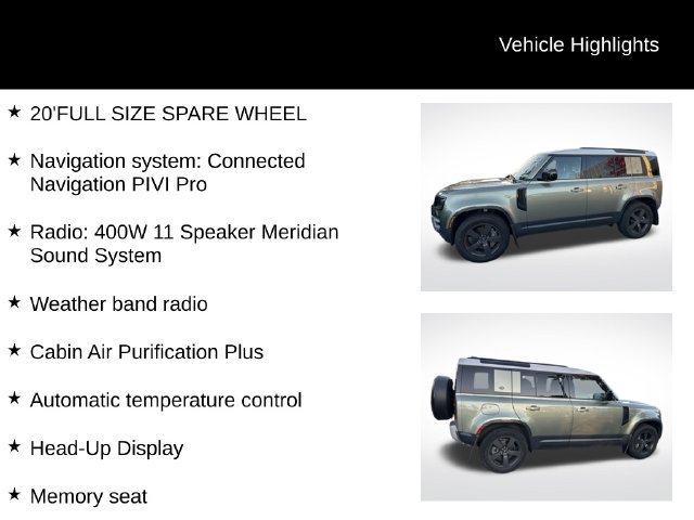 Used 2024 Land Rover Defender 110 S AWD/4WD image 11