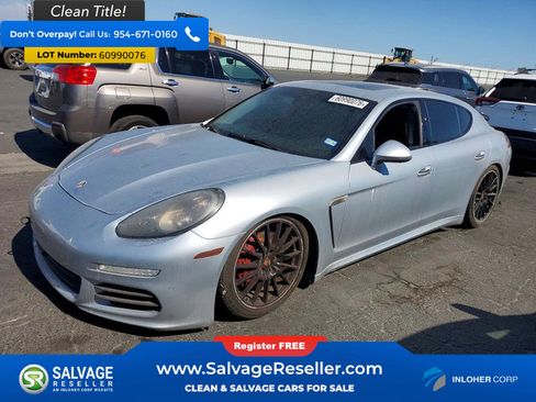 Used 2014 Porsche Panamera 4S AWD/4WD image 1