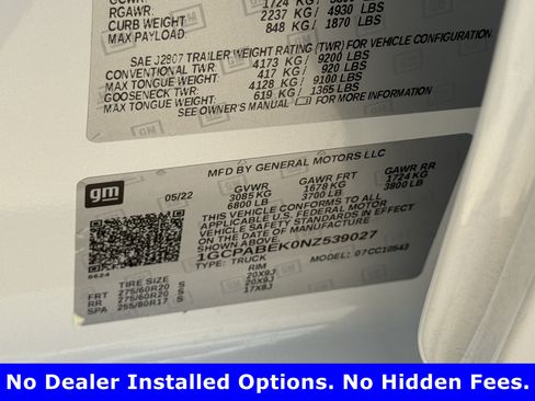 Used 2022 Chevrolet Silverado 1500 Custom RWD image 28