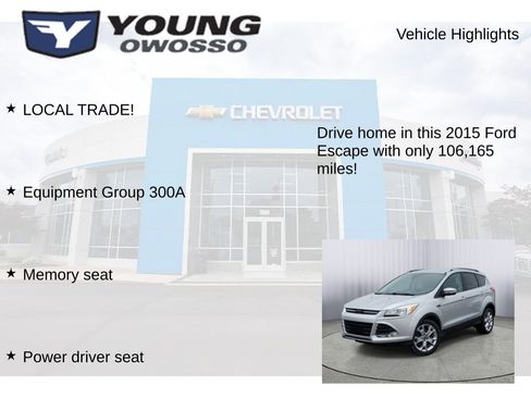 Used 2015 Ford Escape Titanium AWD/4WD image 7