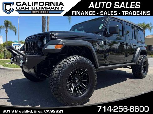 Used 2021 Jeep Wrangler Unlimited Sport image 1