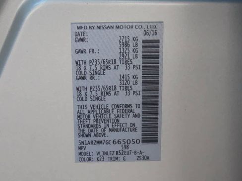 Used 2016 Nissan Pathfinder SV image 27