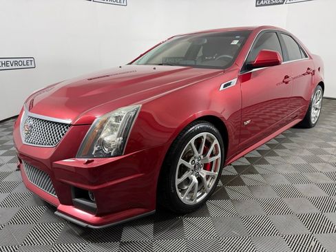 Used 2013 Cadillac CTS V w/ Wood Trim Package RWD image 2