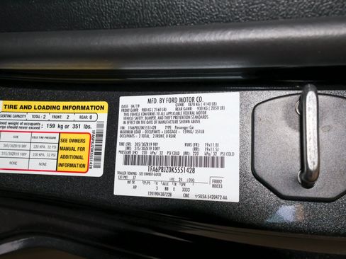 Used 2019 Ford Mustang Shelby GT350R w/ GT350R Equipment Group 920A RWD image 57