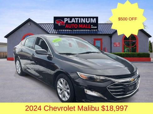 Used 2024 Chevrolet Malibu LT FWD image 1