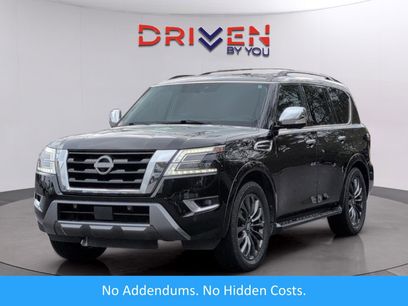 Used 2023 Nissan Armada Platinum w/ Captain's Chairs Package