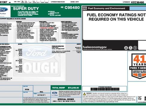 Used 2019 Ford F350 Lariat w/ Lariat Ultimate Package image 23