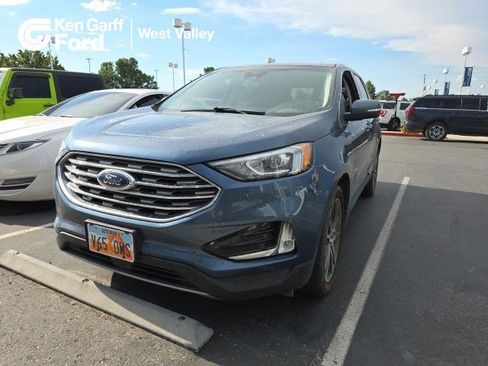 Used 2019 Ford Edge Titanium w/ Cold Weather Package AWD/4WD image 1