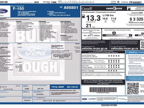 Used 2023 Ford F150 Tremor w/ Equipment Group 402A High AWD/4WD image 31