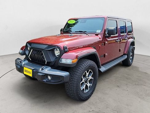 Used 2022 Jeep Wrangler Unlimited Sahara AWD/4WD image 1
