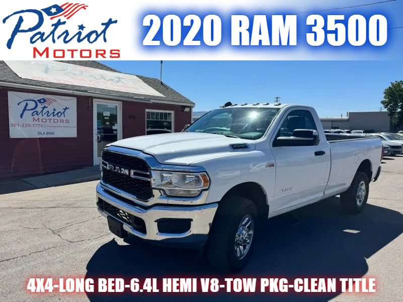 Used 2020 RAM 3500 Tradesman AWD/4WD image 1
