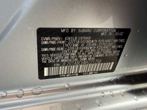 Used 2022 Subaru Crosstrek 2.0i w/ Popular Package #1 image 36