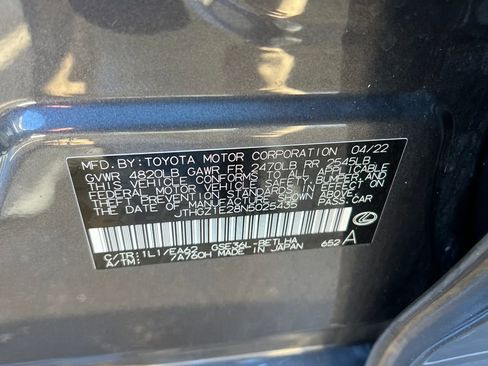 Used 2022 Lexus IS 350 F Sport w/ Memory Package image 27