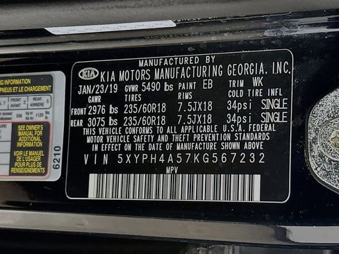 Used 2019 Kia Sorento EX FWD image 23