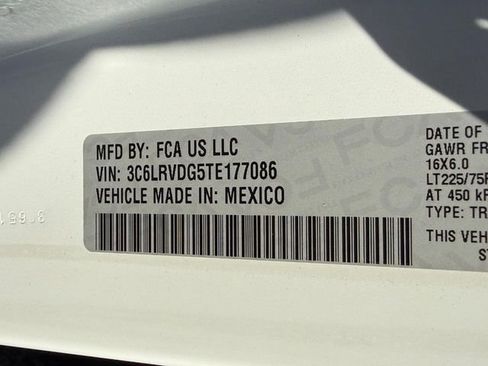 New 2026 RAM ProMaster 2500 w/ Cold Weather Group FWD image 27