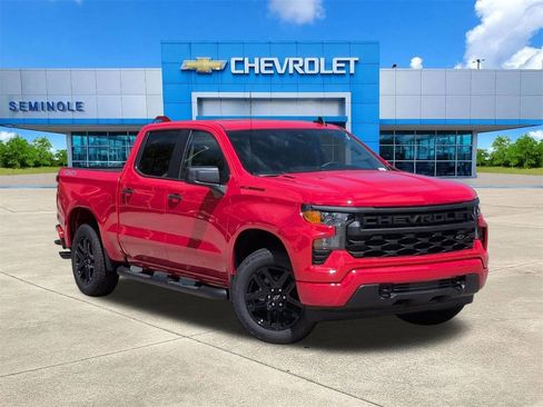 New 2026 Chevrolet Silverado 1500 Custom w/ Turbomax Blackout Package image 1