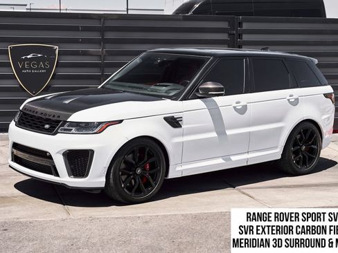 Used 2022 Land Rover Range Rover Sport SVR AWD/4WD image 1