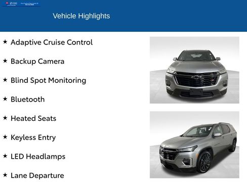 Used 2023 Chevrolet Traverse RS FWD image 2