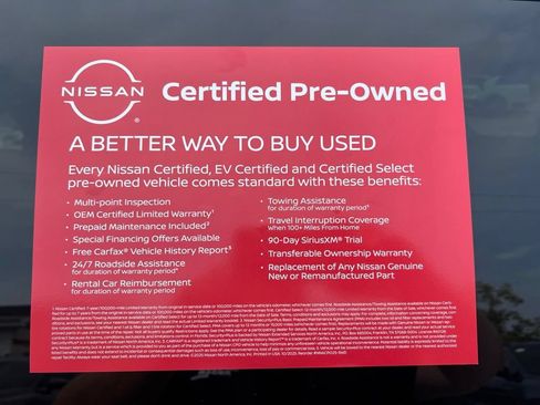Certified 2025 Nissan Pathfinder Platinum w/ Cargo Package AWD/4WD image 9