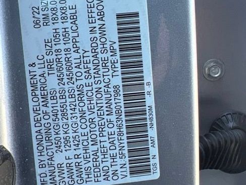 Used 2022 Honda Passport TrailSport image 36