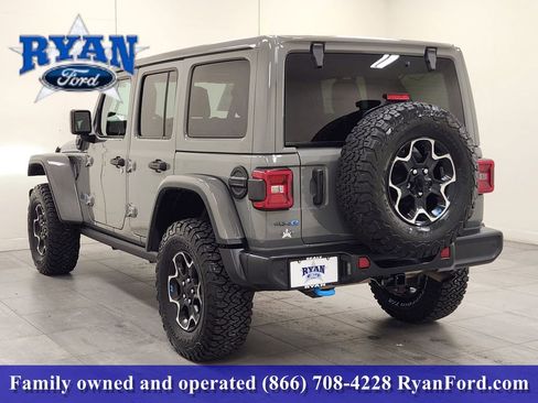Used 2023 Jeep Wrangler Unlimited Rubicon 4xe w/ Safety Group image 3