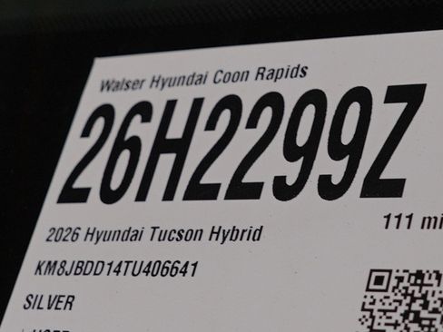 Certified 2026 Hyundai Tucson SEL AWD/4WD image 31