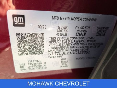 Used 2024 Chevrolet Trax RS w/ Driver Confidence Package FWD image 34