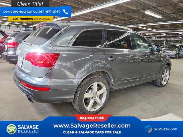 Used 2013 Audi Q7 3.0T S line Prestige w/ S Line Pkg AWD/4WD image 4