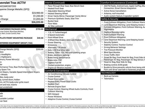 Used 2024 Chevrolet Trax ACTIV w/ Driver Confidence Package image 12