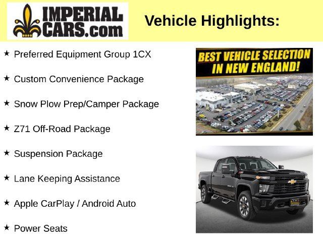 Used 2024 Chevrolet Silverado 2500 Custom w/ Custom Convenience Package AWD/4WD image 3