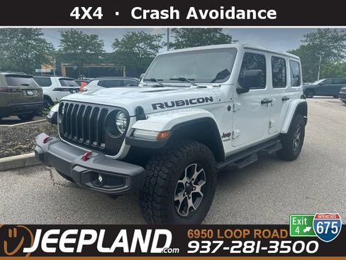 Used 2021 Jeep Wrangler Unlimited Rubicon AWD/4WD image 1