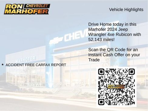 Used 2024 Jeep Wrangler Unlimited Rubicon 4xe AWD/4WD image 15