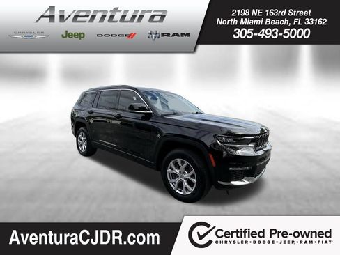 Certified 2021 Jeep Grand Cherokee L Limited AWD/4WD image 1