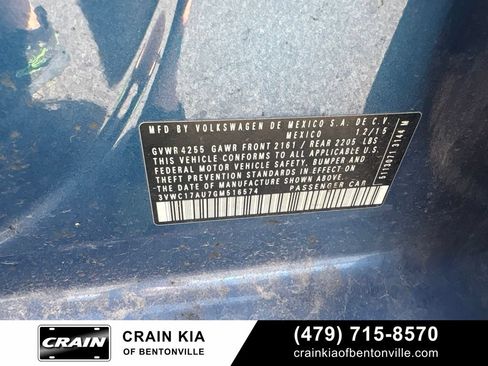 Used 2016 Volkswagen Golf S FWD image 14