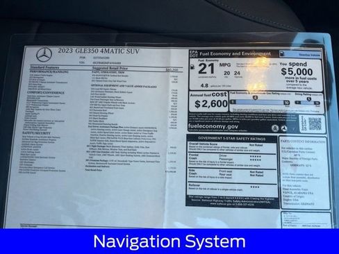 Used 2023 Mercedes-Benz GLE 350 4MATIC image 3
