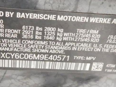 Used 2021 BMW X6 xDrive40i w/ Premium Package image 15