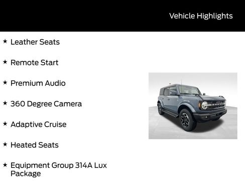 New 2025 Ford Bronco Outer Banks image 5