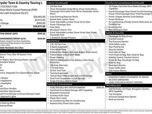 Used 2014 Chrysler Town & Country Touring-L w/ Trailer Tow Group FWD image 10