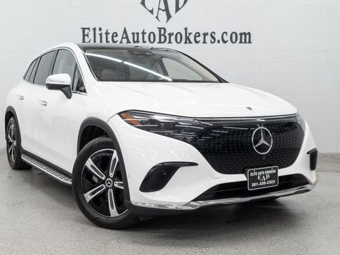 Used 2023 Mercedes-Benz EQS 450+ 4MATIC SUV w/ Acoustic Comfort Package image 7