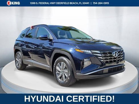 Used 2024 Hyundai Tucson Blue AWD/4WD image 1