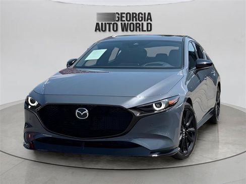 Used 2021 MAZDA MAZDA3 Hatchback w/Premium Plus Pkg AWD/4WD image 1