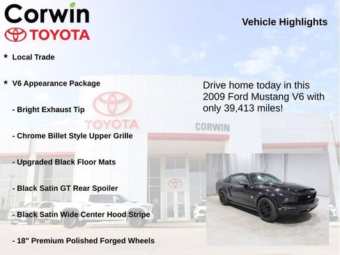 Used 2009 Ford Mustang Coupe RWD image 6