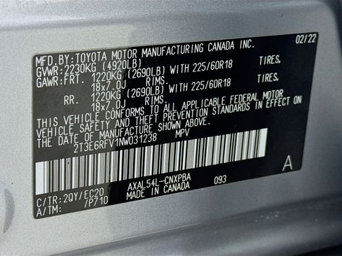Certified 2022 Toyota RAV4 XSE AWD/4WD image 32