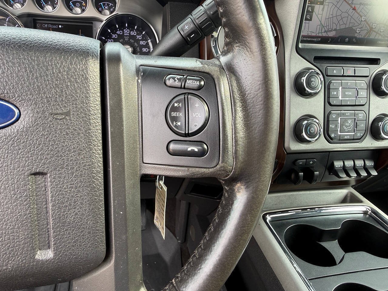 Used 2015 Ford F350 Lariat w/ Lariat Ultimate Package AWD/4WD image 18