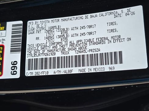 New 2026 Toyota Tacoma SR5 AWD/4WD image 34