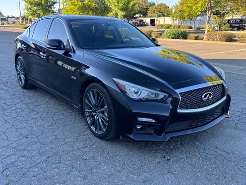 Used 2016 INFINITI Q50 Red Sport 400 RWD image 1