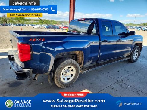 Used 2018 Chevrolet Silverado 1500 W/T w/ Trailering Package AWD/4WD image 4
