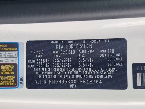 New 2026 Kia Carnival image 26